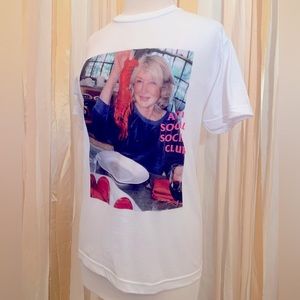 Anti Social Social Club 2022 Martha Stewart Collection | Lobster Tee | Size S |